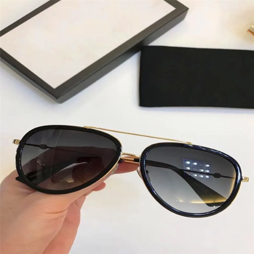 New fashion design sunglasses 0062 classic pilot frame top quality simple summer style UV400 lens protection eyewear with box302C