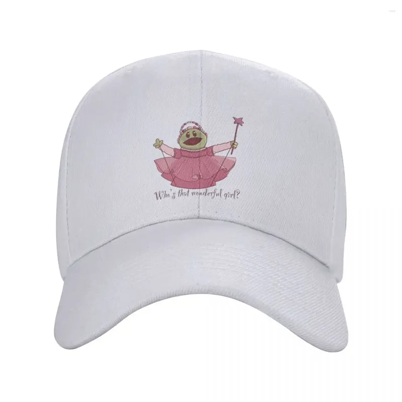 Basker Nanalan Cartoon Baseball Caps unisex Sun Who's That Wonderful Girl Hat justerbar snapback golfhattar sommar