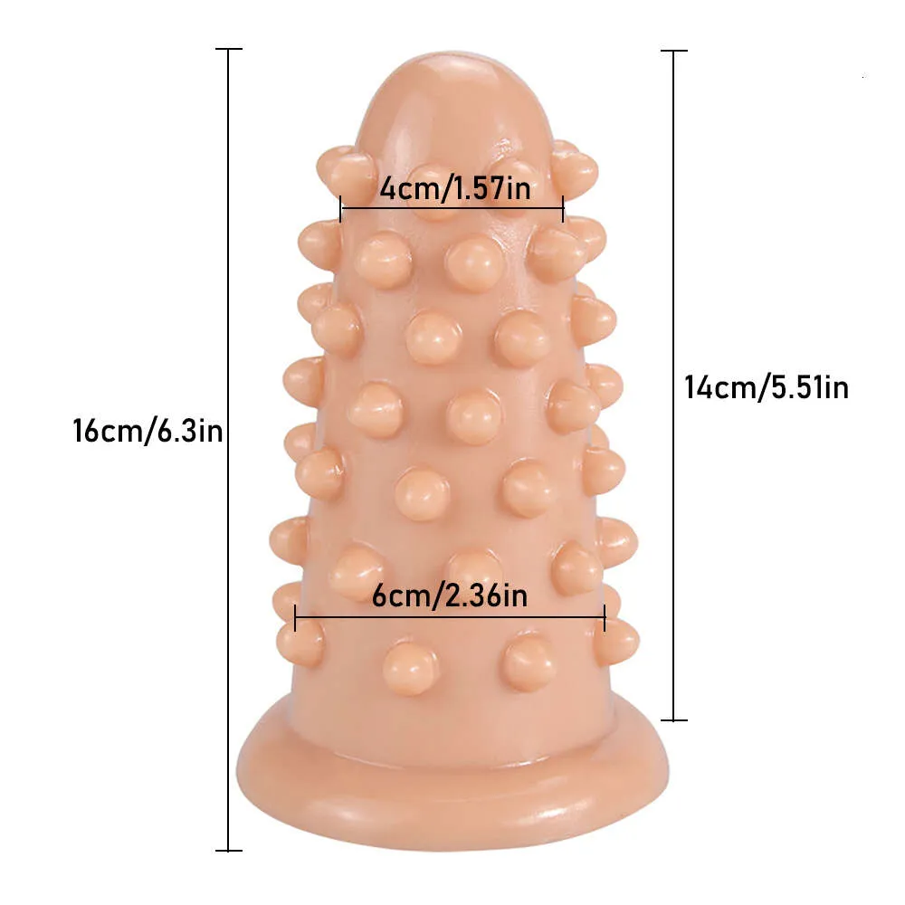 Wiele cząstek ogromne dildos Soft Anal Dielator stymuluj pochwy odbyt Big Butt Plug Sex Toys dla kobiet i mężczyzn