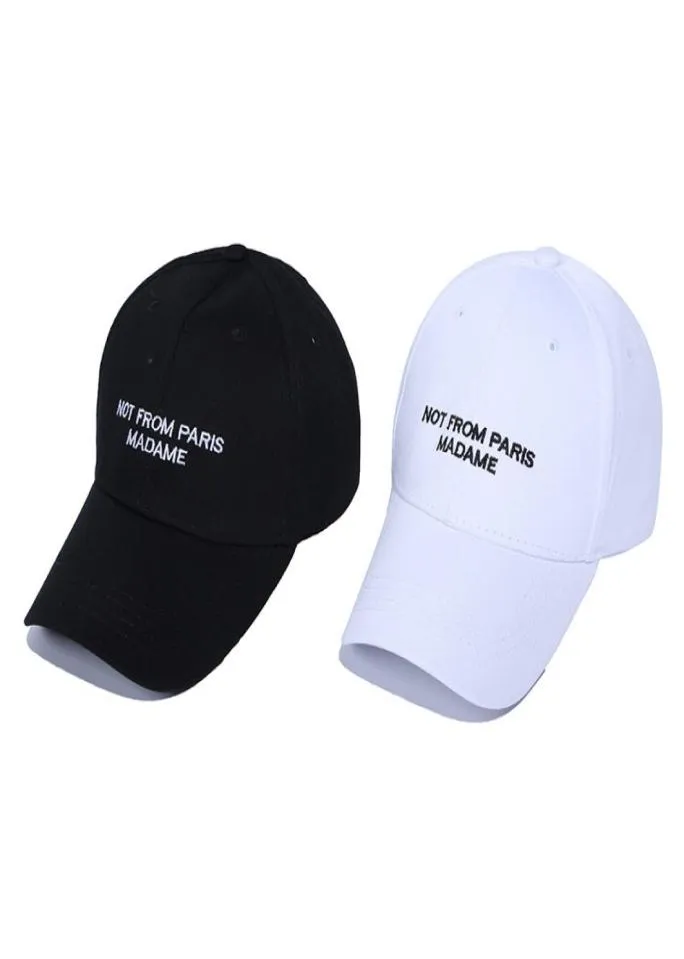 Snapback Cap I는 파리 마담에서 나왔습니다. 자수 야구 조절 가능한 트럭 운전사 힙합 선 캡 2 색 wcny9065012164