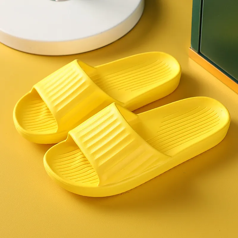 Zomer Nieuwe Slippers Hotel Strand Indoor Paar Comfortabele Zachte Zool Lichtgewicht Gast Slippers Ontgeuren Damesslippers 045