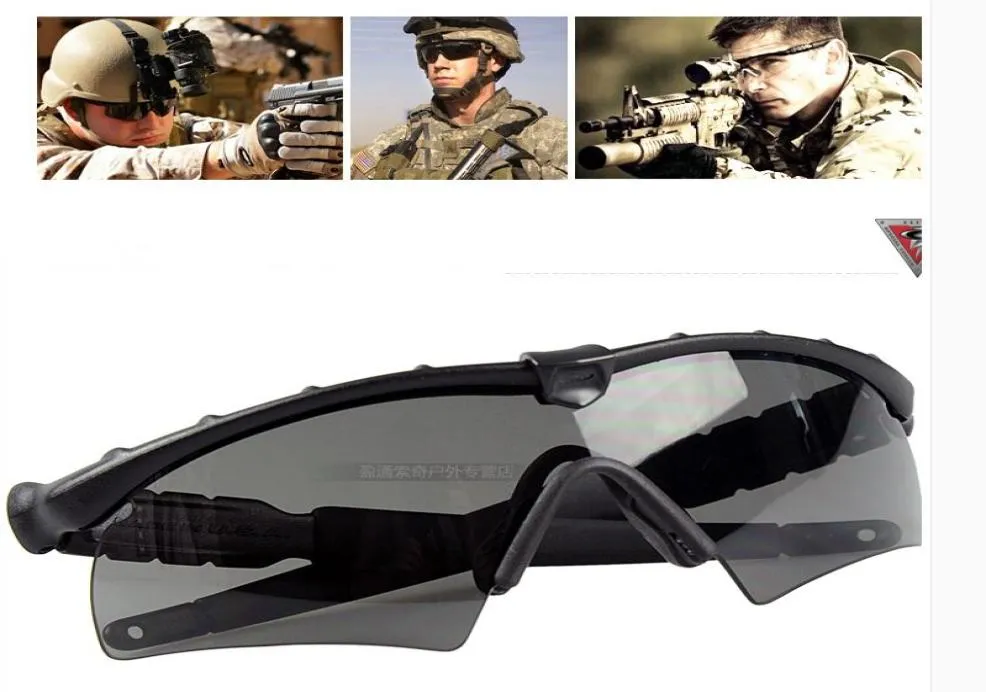 新しいsi bal mframe 20戦術的なゴーグルアウトドアスポーツ風力射撃米軍サングラス男性oculos de sol2437353