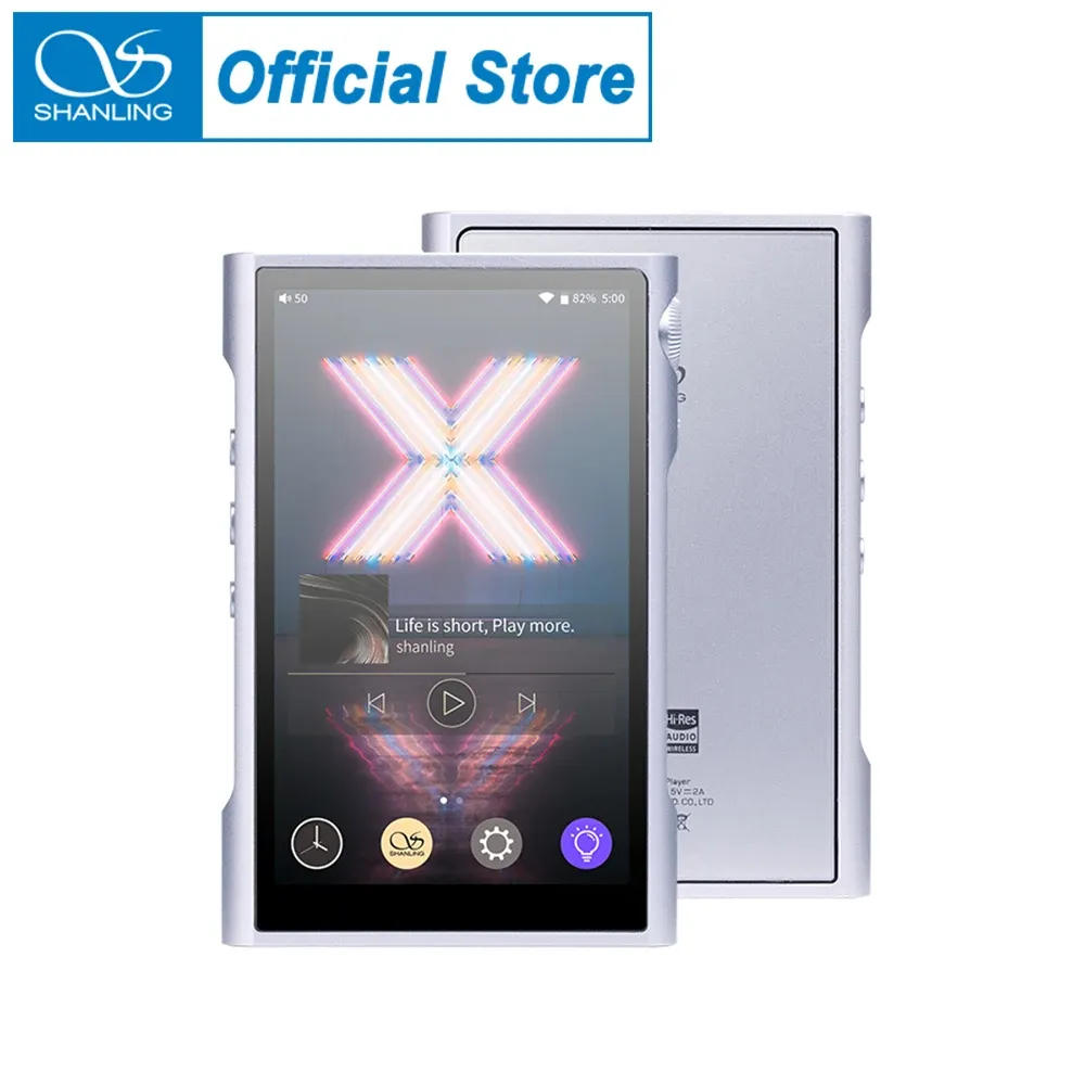 Lecteur Shanling M3X Android MQA Bluetooth Portable Music Player MP3 Dual ES9219C DAC AMP DSD256 PCM 384KHz 3,5 mm / 4,4 mm WiFi