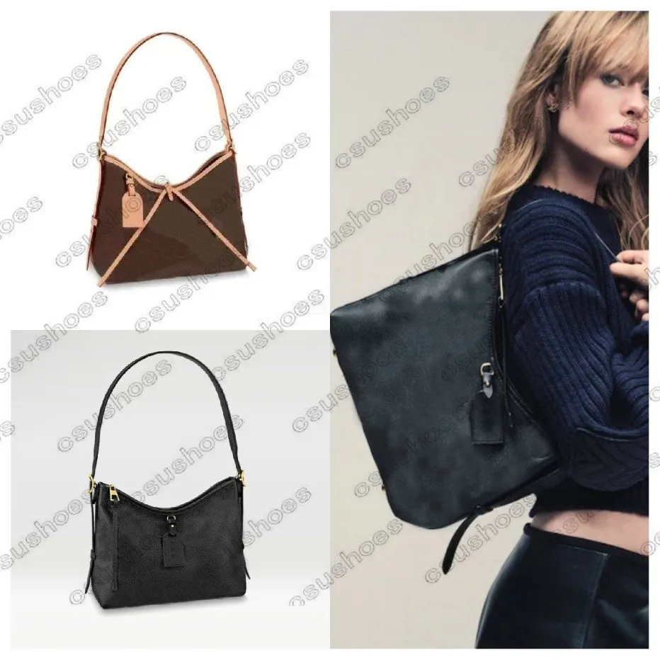 Clássico carryall mm pm bolsa de mão feminina lidar com grande capacidade transportar toda a bolsa com bolsa com zíper 2 conjuntos ombro designer m46197 m42352