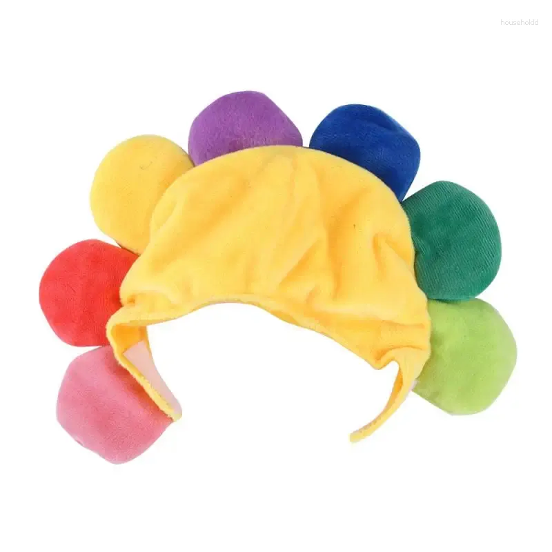 Costumi per gatti Cappelli di girasole Borsa del opp Delicato sulla pelle e delicato Colore brillante Applicazioni multi-scena Colori vivaci Accessori per l'abbigliamento Animali domestici