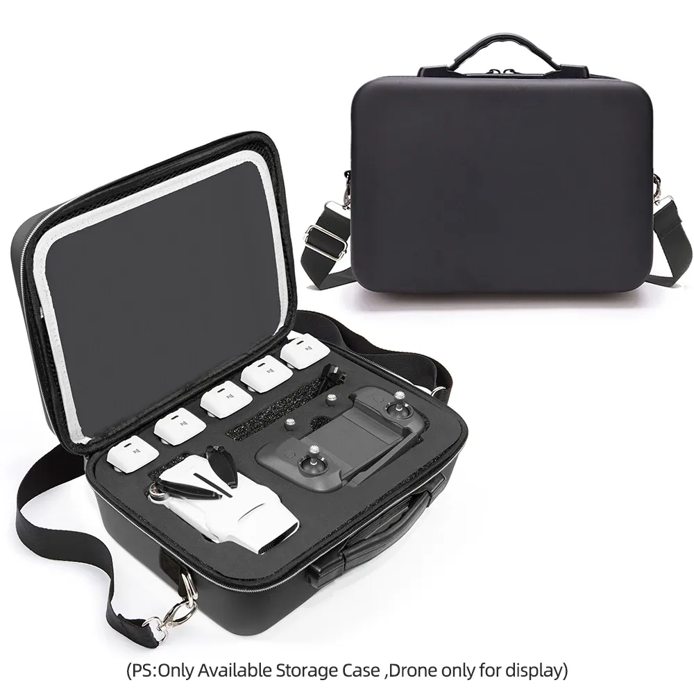 Väskor drone axelväska för FIMI x8 mini bärbar förvaring pu läder handväska vattentät bärfasslåda hårda stjärnstillbehör