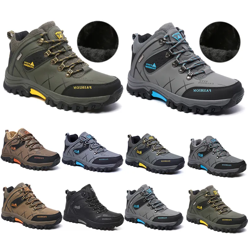 GAI hombres mujeres zapatos casuales naranja negro amarillo rojo verde Camel Lime Green Khaki entrenadores para hombre zapatillas deportivas doce