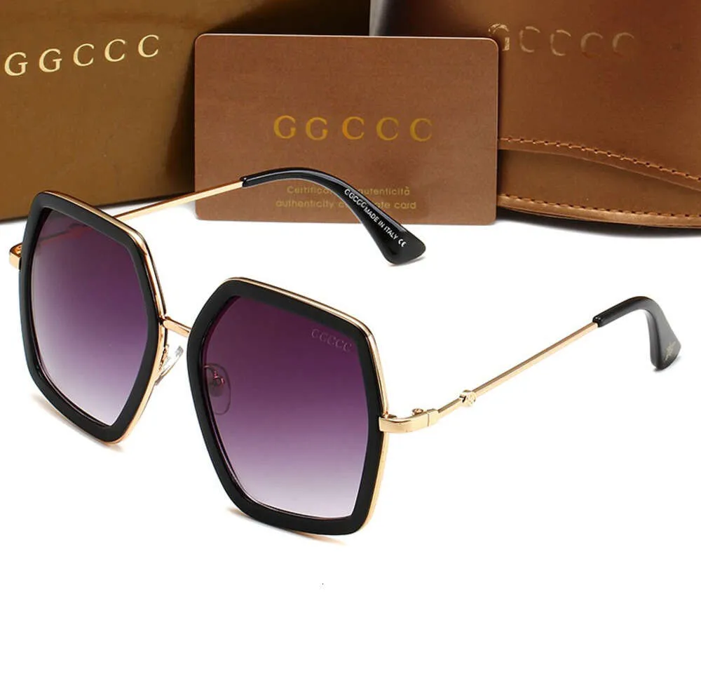 Luxus-Damen-GGities-Sonnenbrille, Luxus-Herren-GGities-Sonnenbrille, UV-Schutz, Herrenbrille, Farbverlauf, Metallscharnier, modisches Damen-Spektakel 0106