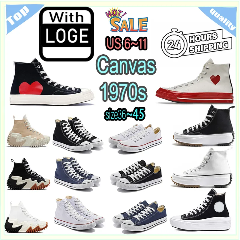 Casual Men Buty damskie klasyczne stary Sneakers Chuck 70 Chucks 1970 1970. Big Taylor All Sneaker Platform Stras Shoe Wspólne nazwa Mens Canvas Size36-44