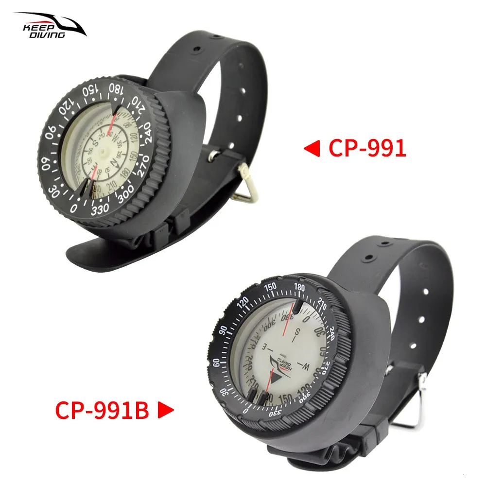 استمر في الغوص في مراقبة Wristwatch Compass Compans