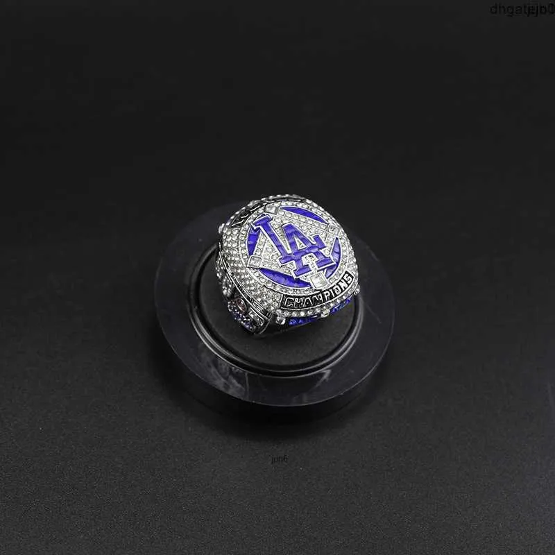 Памятные кольца Axek Designer 2020mlb Кольцо чемпионата Мировой серии Los Angeles Dodge № 5 Игрок № 50 Nx6j 2dax