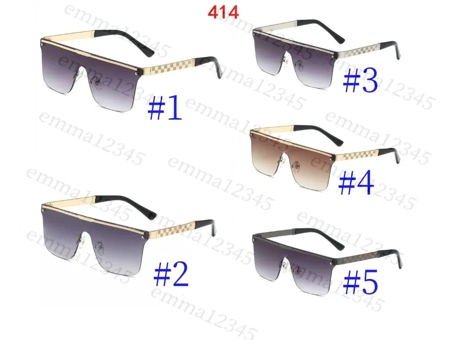 Designer Luxury Sunglasses Eyewear Outdoor Shades Pc Frame Fashion Vintage Lady Mirrors for Women and Men Protection Sun Glasses Travel Vacation Sunglasses