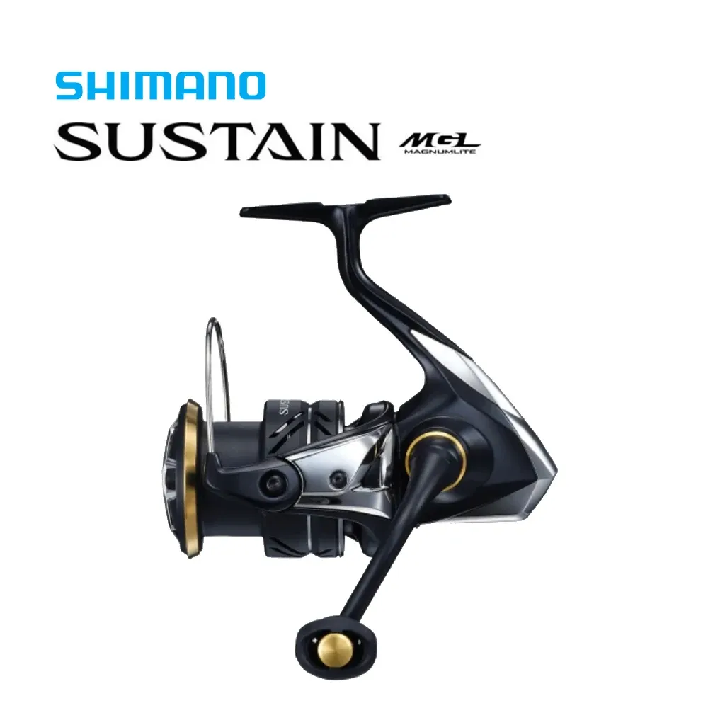 Reels SHIMANO Original 2021 SUSTAIN Spinning Fishing Reel Gear Ratio 5.36.4:1 Max Drag 911kg 8+1BB MGL Rotor XShip SILENTDRIVE