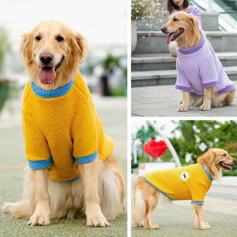 Hundebekleidung Haustierkleidung Bequemer warmer Winterpullover Cartoon-Muster Helle Farbe Stilvolle Kleidung Zubehör