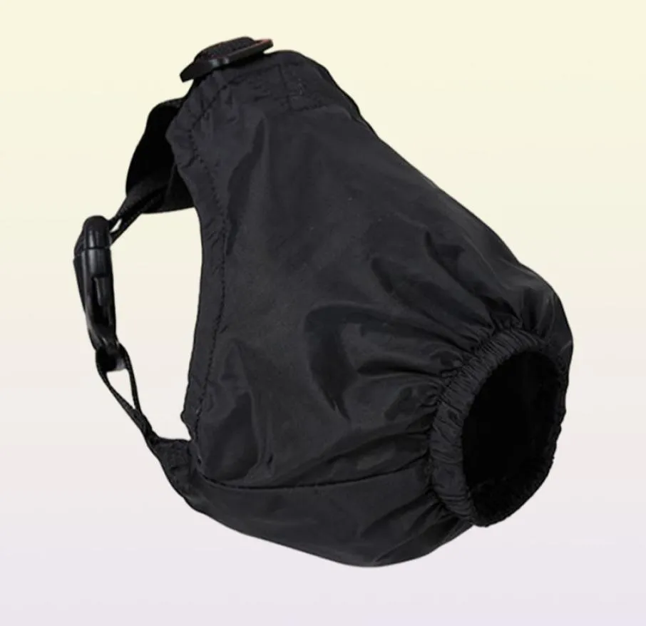 Hundklädning Caling Cap Eye Mask Nylon Shading Pet Anxiety Muge Blindbinds för att sköta Anti -bilsjuka 23 JULYO22661418