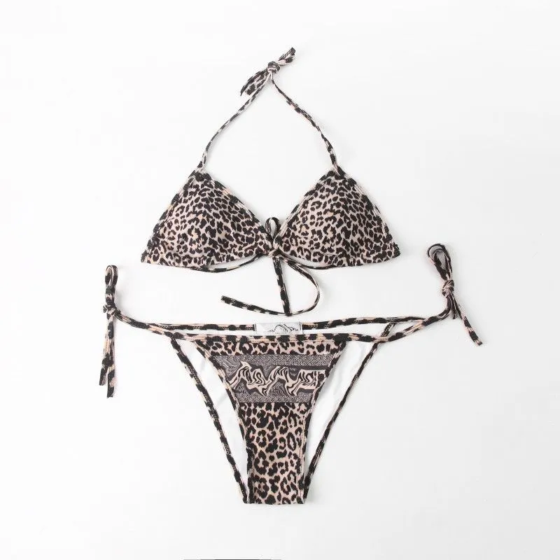 Damen-Bademode, Designer-Badeanzug, Damen-Bikinis, Badeanzüge, Tanga, zweiteilig, Designer-Bikinioberteil, sexy Damen-Badeanzüge, Strand-Badebekleidung, L6