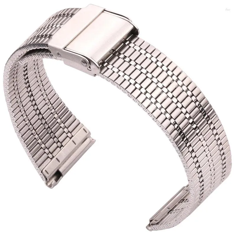 Bracelets de montre 2024 Bracelet en acier inoxydable Bracelet 20mm 22mm respirant femmes hommes bracelets de montre à dégagement rapide accessoires de bande de barre de ressort