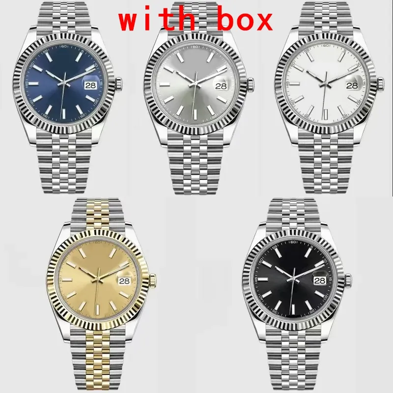 Datejust dameshorloge ew fabriek luxe horloge 28/31MM 36/41MM roestvrij orologi 116234 saffier perfecte aaa designer horloges mannen xb03 B4