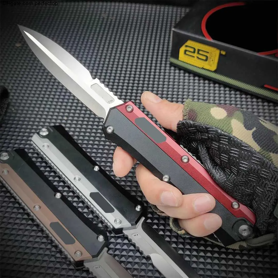 Модели Microt 3 Auto Pocket Knives UT184-10S Signature Series Noge Noge Double Action Автоматический нож на открытом лагеря Hunt Tactical Edc Tools BM 3300 3310 3400 940 9400 5370