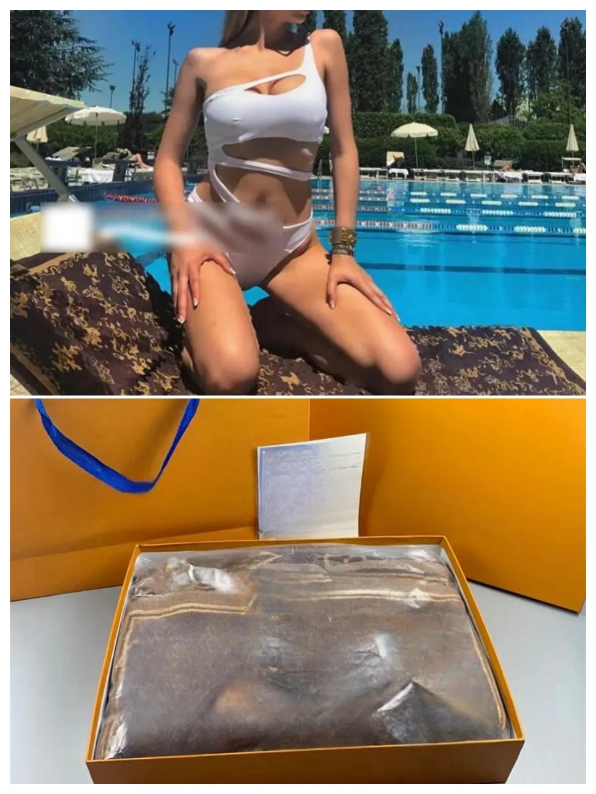 LV Beach Towel thumbnail