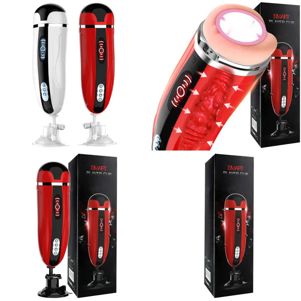 male sex toy Masturbateurs Touch Aircraft Cup Chauffage intelligent et literie interactive pour hommes Exercice d'entraînement à la masturbation Produits sexuels pour adultes