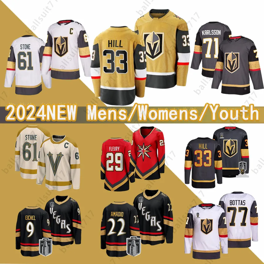 9 Jack Eichel Mark Stone Vegas Golden Knights Maillots Classique d'hiver 2024 Jonathan Marchessault Paul Cotter Keegan Kolesar William Carrier Logan Thompson Hockey