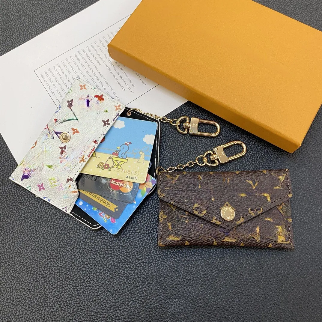 High-End Classic Fashion Hook Wallet Snap Envelope Cards Holder Coin Purse Storage Bags Bank Card Package Wallet