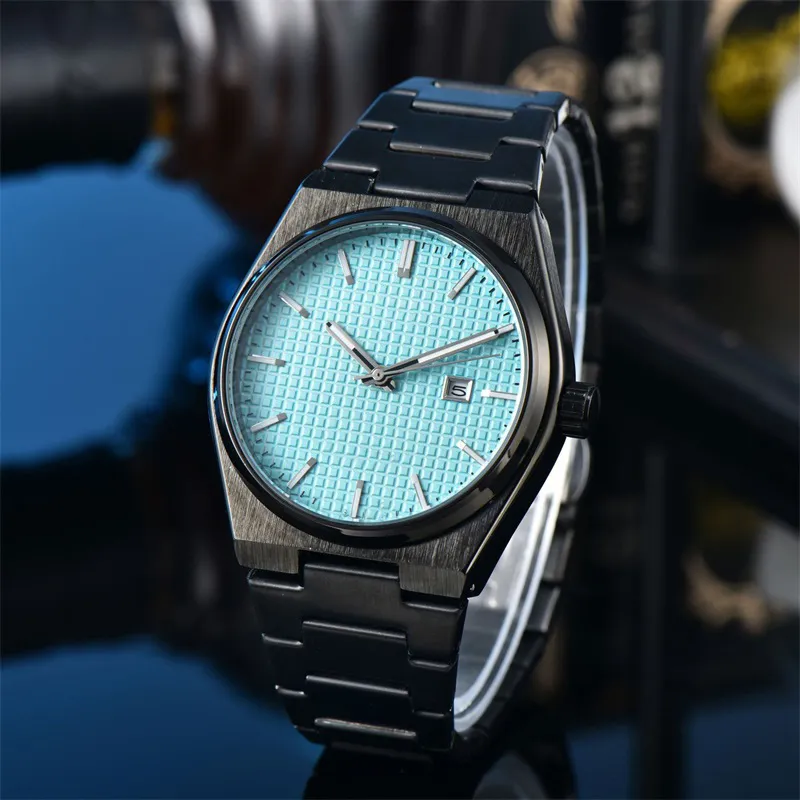 الساعات الرجالية Quartz Montre Homme Prx 1853 Luxury Womens Wristwatch Stains Steel Men Watch Wathion Dasual Sport Sport Leisure Frashy XB016