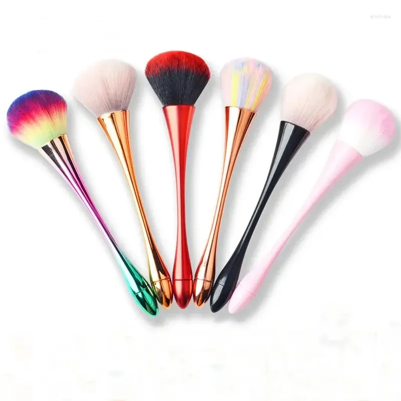 Pinceaux de maquillage professionnels, brosse simple, grand visage, poudre, nettoyage des ongles