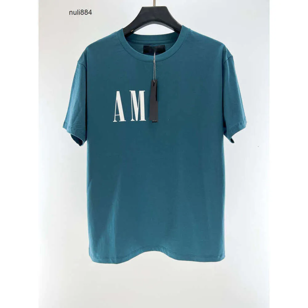 miri luxe Femme 6 amari Hommes T-shirt amirl Designer Haute Qualité amis Homme Chemises Mode t-shirt AM style personnalité couleur amar Pure Lettres broderie Court S 857M