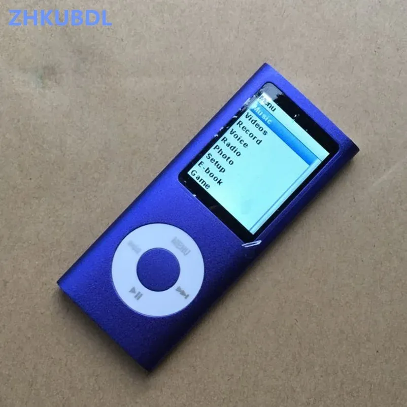 Players ZHKUBDL 4th gen mp3 player 16GB 32GB Music playing time 30 hours with fm radio video Ebook player mp3 with builtin memory