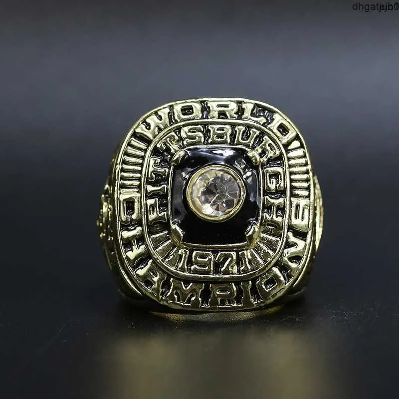 Designer Anello commemorativo Anelli a fascia Mlb 1971 Pittsburgh Pirate Baseball Championship Ring Collezione di fan 34w7