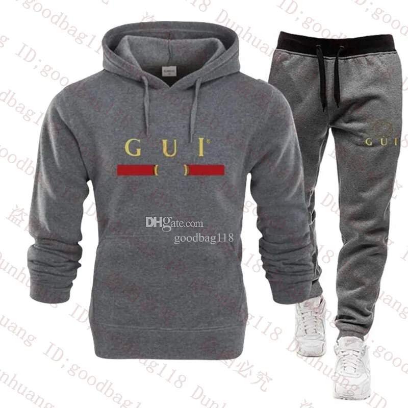 Créateur de mode hommes survêtement vêtements de sport de luxe logo imprimé survêtement lambrissé pull hommes jogger costumes veste et pantalon ensemble sport femmes costume hip hop ensembles