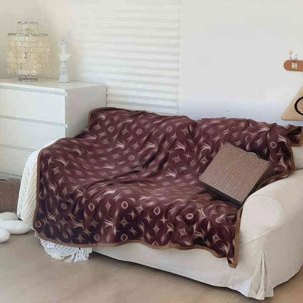 150x200cm Soft Designer Pile Blanket Fashion Throws Blankets Sofa Bed Plane Travel Plaids Towel Luxury Gift for Kid Adult286C