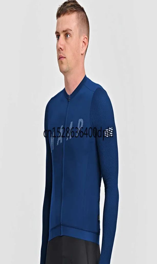 Automne hommes cyclisme Maillot vélo Maillot vêtements à manches longues tenue de ville vélo hauts Maillot Ciclismo Camisa Ciclismo H10206151140