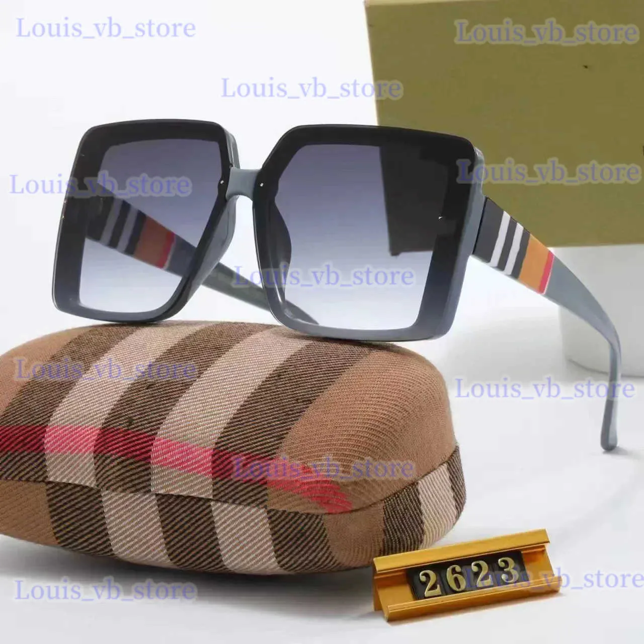 Sunglasses 2024 New Square Frame Sunglasses Women Men Light Luxury Brand Designer Anti-Ultraviolet Rays Gradient Oversized Sun Glasses Men T240227