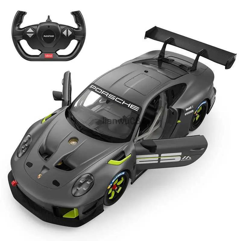 Transformatiespeelgoed Robots 1 14 Porsche 911 Elektrische afstandsbediening Opladen Racing Boy Car Simulatie Modelauto 2.4G Afstandsbediening voor kinderen Auto ToyL2403