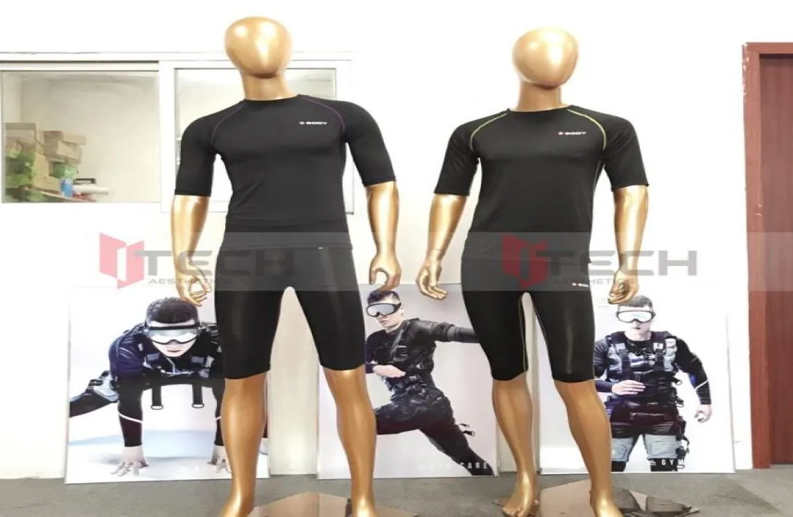 Xbody Ems sous-vêtements d'entraînement Ems Fitness Lyocell sous-vêtements pour Ems formation Lyocell Polyamied élasthanne entraînement Suit4637224