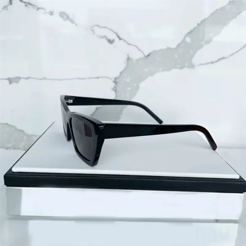 Óculos de sol olho de gato com letras leopardo impressão óculos masculino 276 mica moldura de plástico sonnenbrille clássico multi sytle óculos de sol polarizados elegante PJ020 B4