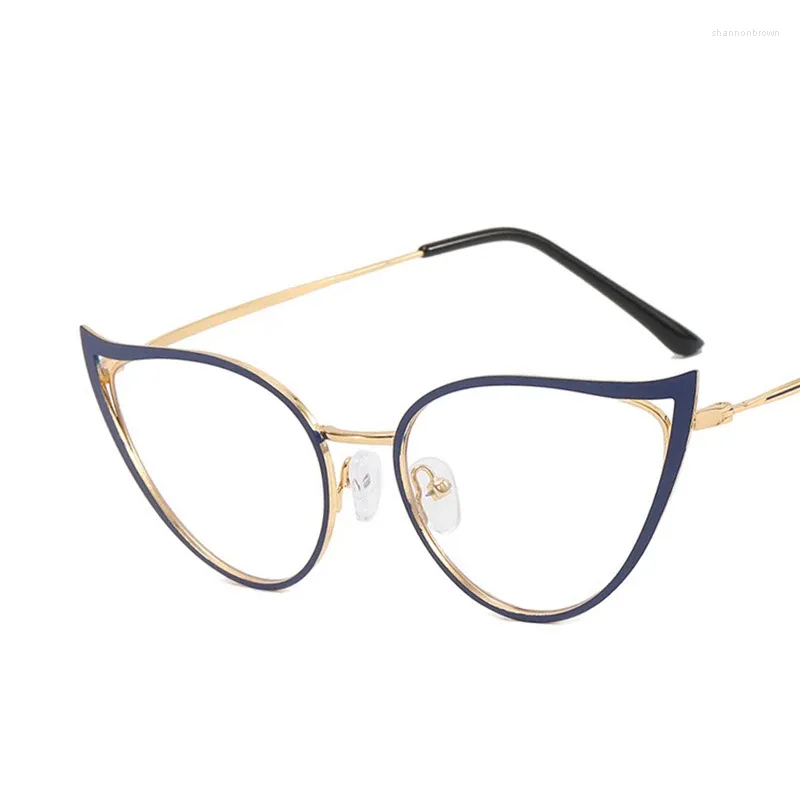 Солнцезащитные очки женские золотые кошачьи глаза в тонкой оправе очки для чтения легкие UV400 Reader 75 125 150 250 500 600 очки для пресбиопии