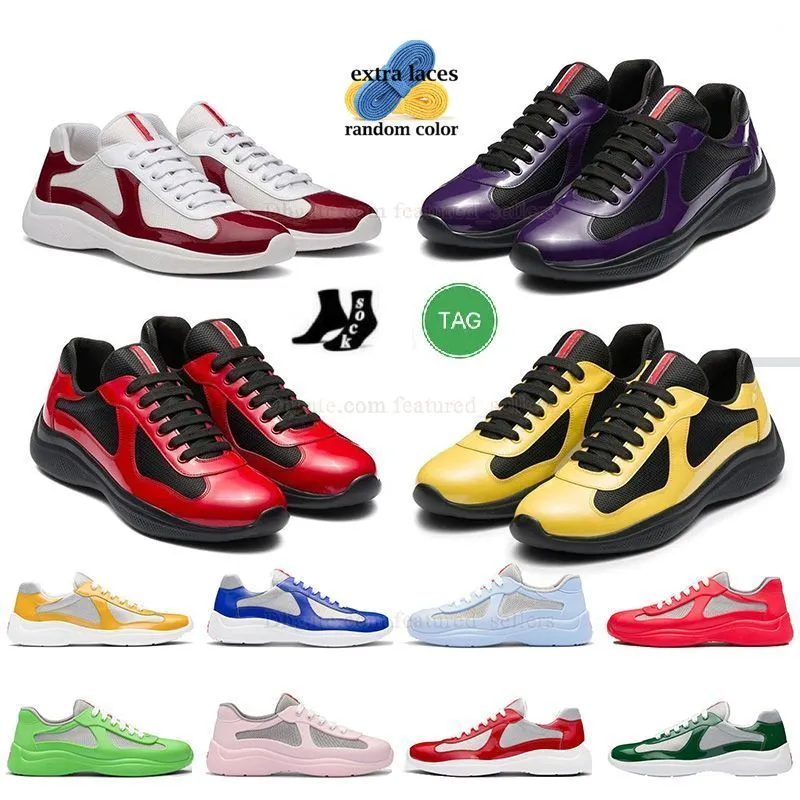 2024 Now sneakers firmate di moda Scarpe da corsa America Cup alte Scarpe basse morbide casual verde rosa rosso Nero blu giallo bianco Runner Scarpe da ginnastica uomo taglia grande