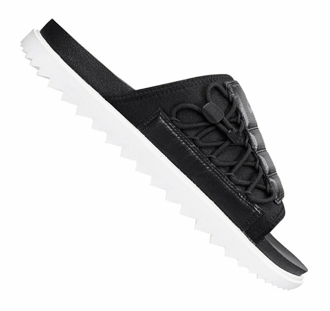 2020 Air Asuna Slide, черно-белые необработанные тапочки с коробкой, мужские и женские крутые сандалии, размер 36452266107