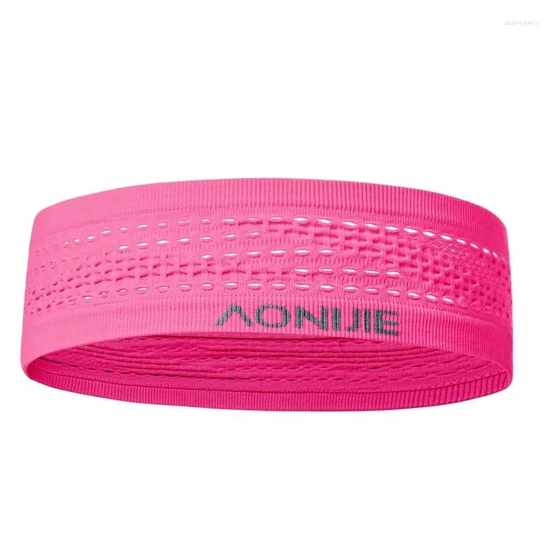 Yoga Outfit Aonijie Correndo Suor Headband Treino Esportes Fitness Stretch Sweatband Faixa de Cabelo Elasticidade E4423