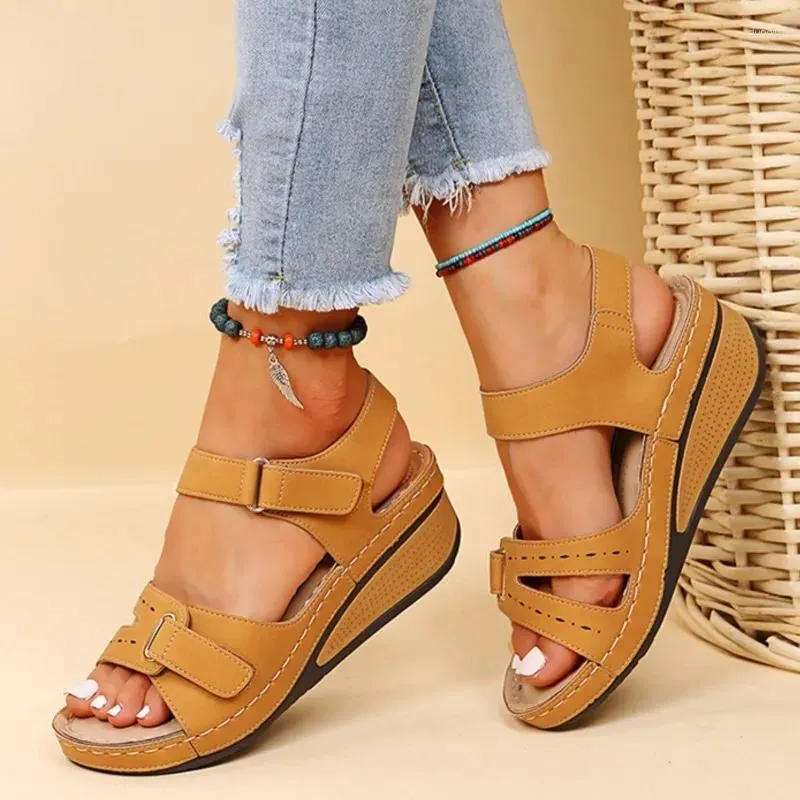 s hielen dames zomer sandalen casual wigplatform schoenen voor rome mode lichtgewicht dames slippers 795 hiel sandaal claule schoen fahion ladie slipper