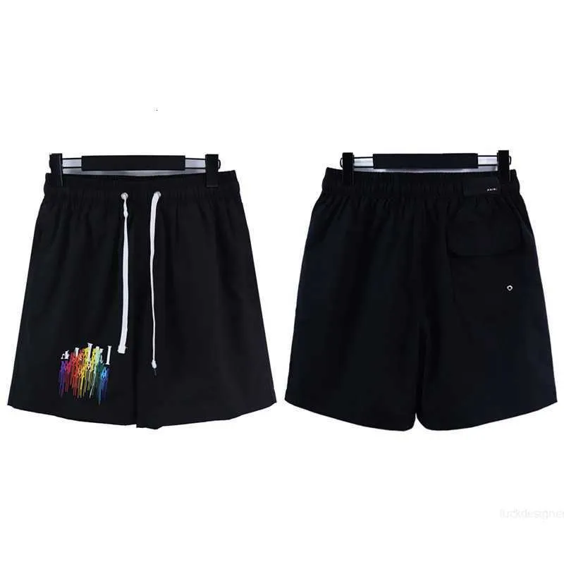 Designer 24SS Neue Designer RHUDE Herren Shorts Marke Luxus Herren Kurze Sport Sommer Damen Kurze Badebekleidung Hosen Kleidung US S-XL DesignerRDKY