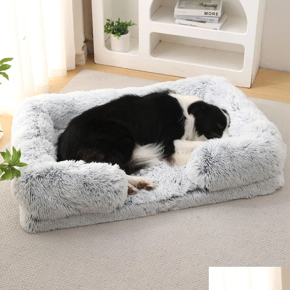 Kennes pens pies cat hodowca p okrągłe łóżko zimowe materiały dla zwierząt domowych dostawa dom domowy zapasy pies zapasy dhoqr