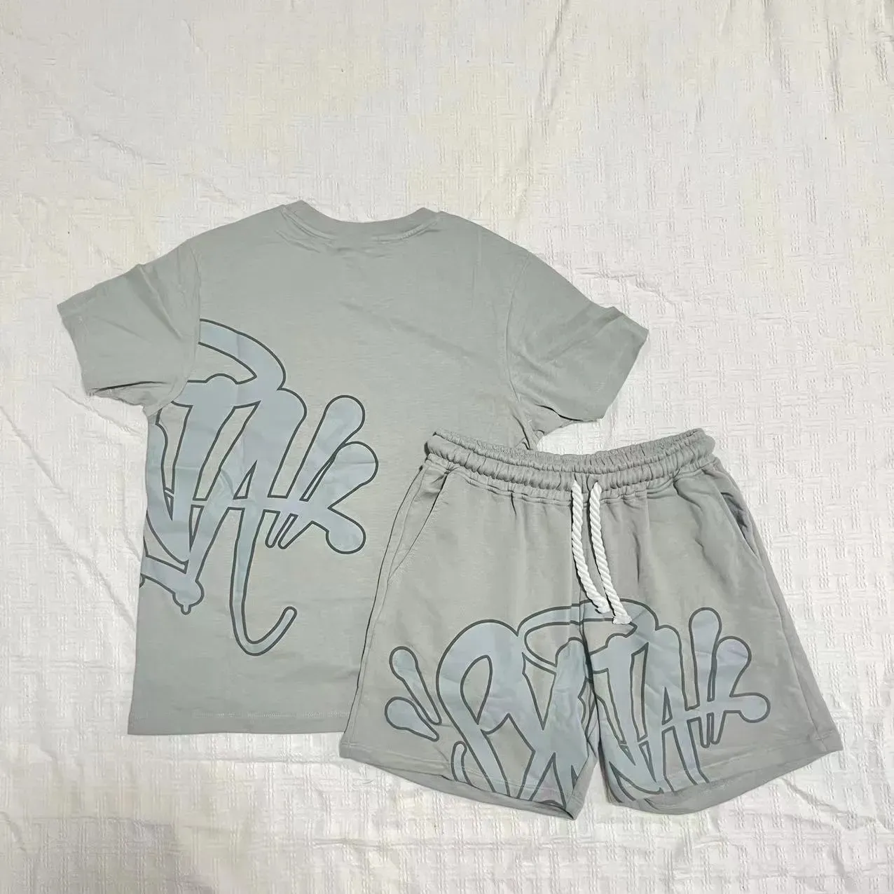 Designer Men's Syna World Tshirts Set Tee Printed Designer T Shirt Short Y2K Tees Syna World Graphic Tshirt and Shorts Hip Hop T C6