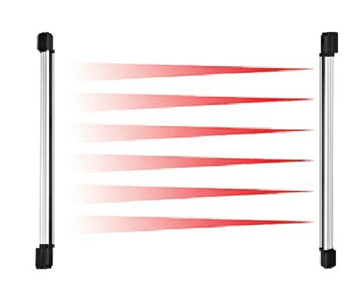 Sistema de 100m Retglar alarme Baço infravermelho Sensor de feixe de 3 barreira Detector de barreira Sistema de alarme para a porta da porta da casa