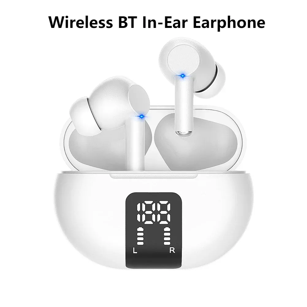 Kulaklıklar y32pro kablosuz bt inear kulaklıklar dijital ekran enc gürültü azaltma kulaklıkları bluetooth stereo ses tws kulaklık kulaklıkları