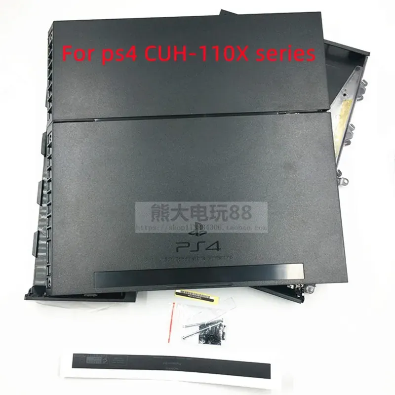 Cases Brand new black Color Protector Cover Case For PS4 CUH1100/1200 For PS4 Slim Pro Console Housing Shell